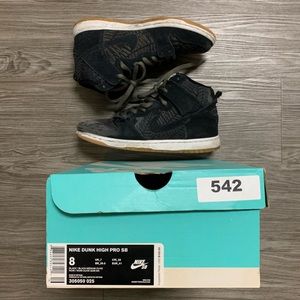 Nike SB Dunk High Rainforest 2015 Size 8